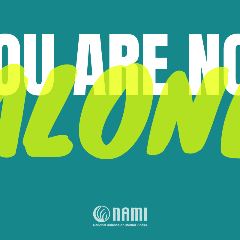 Mental Health Awareness Month 2021: “You Are Not Alone” - Visions Treatment Centers
